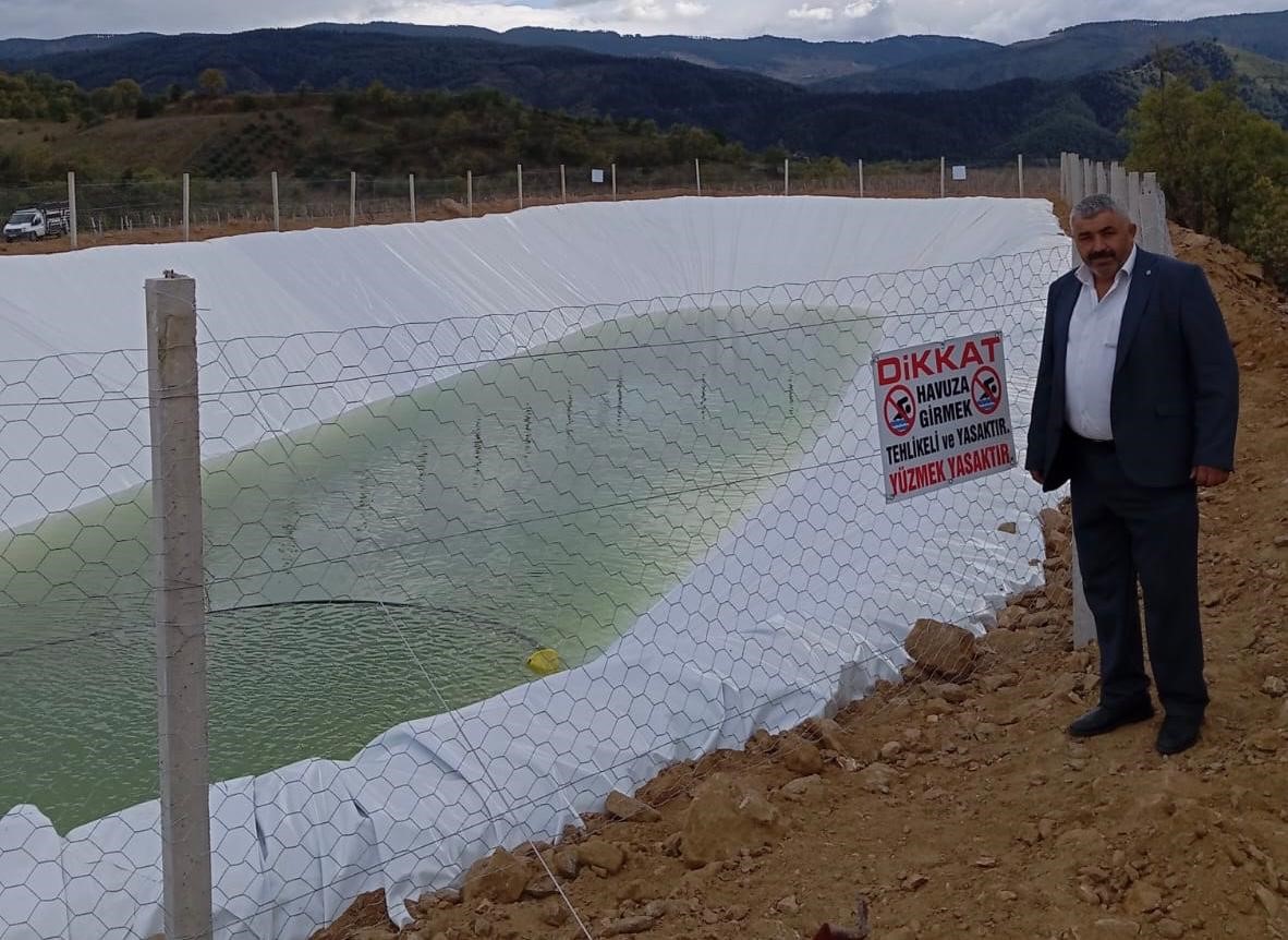 Sarıgöl ilçesinde su krizine  Karşı çiftçilerden çözüm!