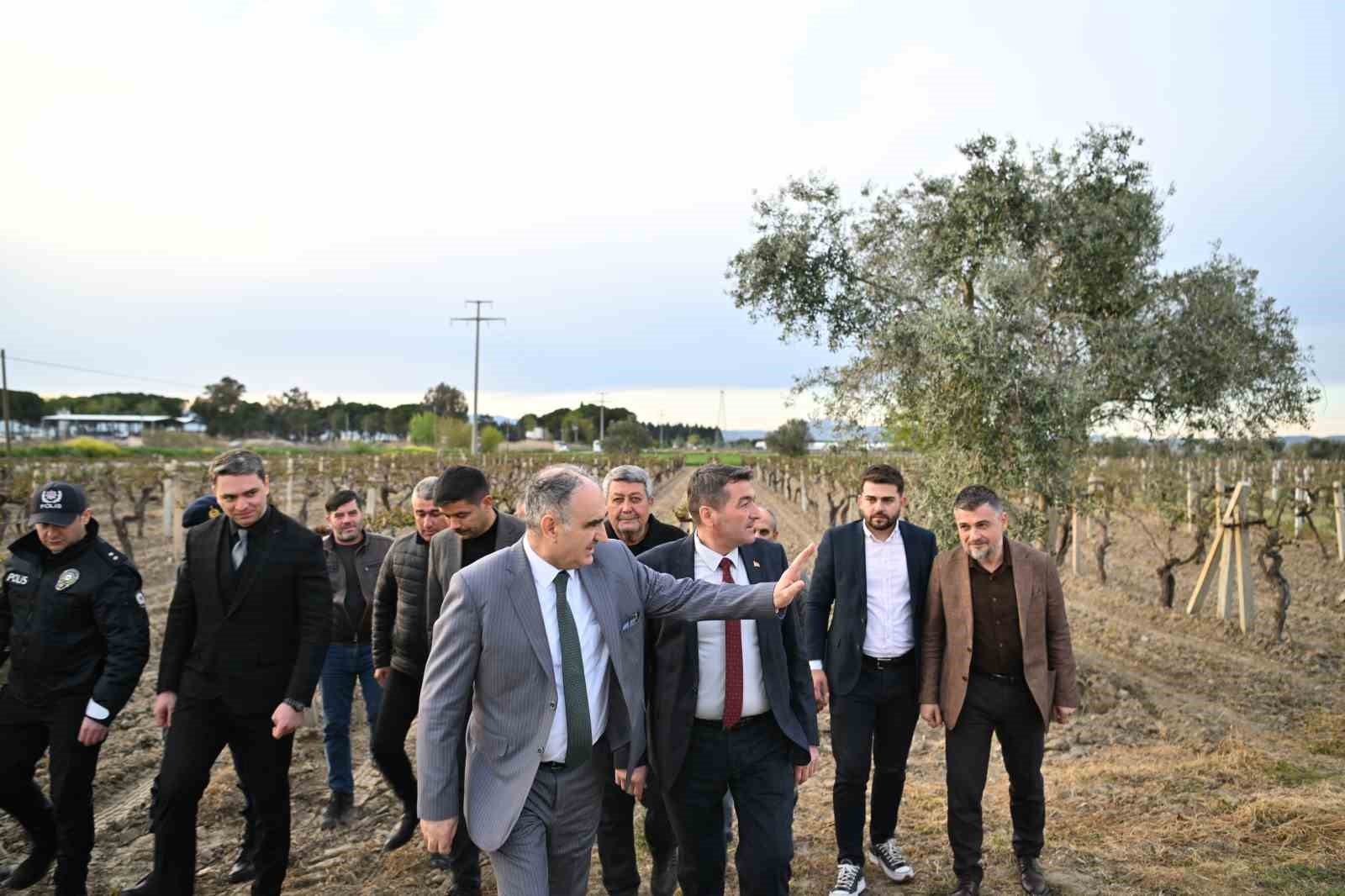 Vali Özkan’dan Destek : “Çiftçimizin Yanındayız"