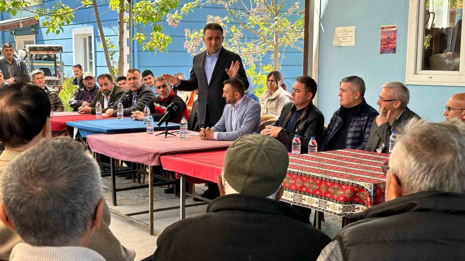 Manisa'da Don Nedeniyle Zarar Gören Üreticilere TBMM 'den Destek